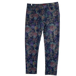 boho Floral Patterned 5 pocket Jeans size 13 SAN FRANCISCO